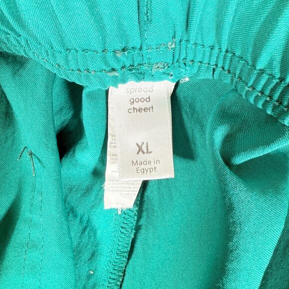 Wonder Wink Flare Leg Nurse Medical Scrub Pants Teal 2XL Cargo Utilitarian - Picture 2 of 7